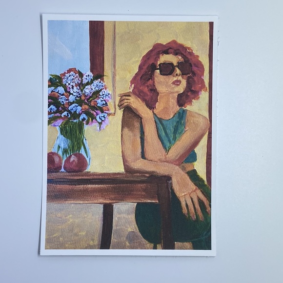 Mini Art Print, 5 X 7" , Original Artwork  Fashion Wall Art - Picture 7 of 7